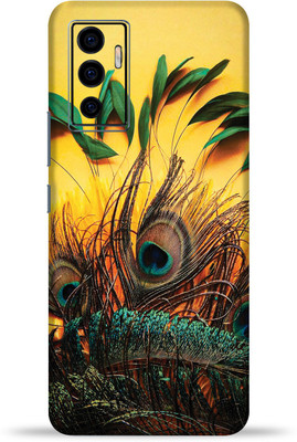 OggyBaba Vivo V23e 5G Mobile Skin(Vasudev Pankh Multicolor Skin With Ultra Matte Finish)