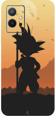 BUGGU Vivo Y75 5G Mobile Skin(Ultra Super Goku Sunset Skin With High Matte Finish.)