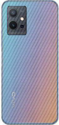 BugguSkin Vivo Y75 5G, vivo y75 5g Mobile Skin(Ultra Super Transprent Carbon Fiber Skin With High Mattte Finish.)