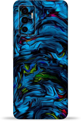 WeCre8 Skin's Vivo V23e 5g, Blue Lava Mobile Skin(Multicolor)