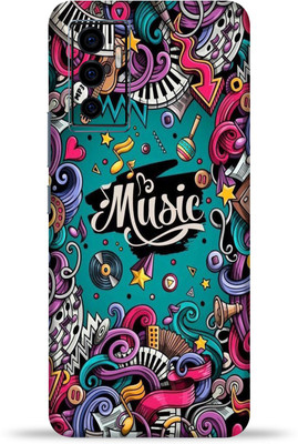 OggyBaba Vivo V23e 5G Mobile Skin(Music Vibes Multicolor Skin With Ultra Matte Finish)