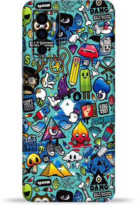 OggyBaba Vivo V23e 5G Mobile Skin(Dang Multicolor Skin With Ultra Matte Finish)