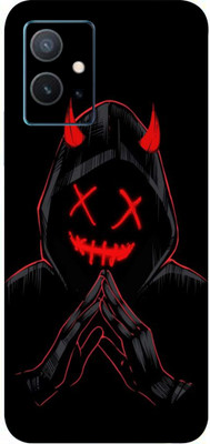 BUGGU Vivo Y75 5G Mobile Skin(Ultra Super Black Devil Skin With High Matte Finish.)