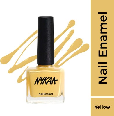 NYKAA Nail Paint Lemon Pudding 48 Lemon