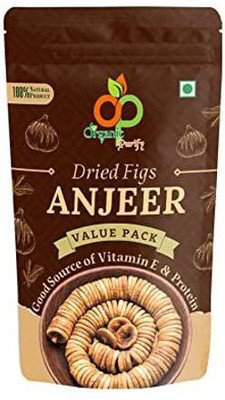 Organic Purify Premium Afghani Anjeer Dried Figs 500GM Figs(1 x 500 g)