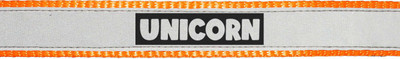 RUSE Dog & Cat Everyday Collar(Large, Unicorn Printed Reflective Adjustable Dog Collar Orange)