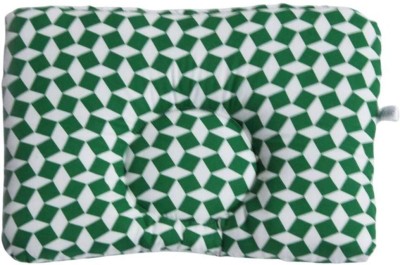 Kradyl Kroft Cotton Stripes Baby Pillow Pack of 1(Ezmerald)