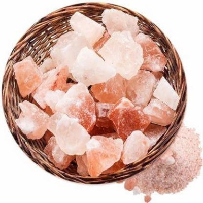 MyGodGift Organic Nature Pink Rock Salt Chunks Himalayan Pink Salt 250g Seed(250 g)