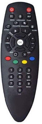 Haimac ® Set Top Box Remote Compatible for  D2H Set Top Box Videocon Remote Controller(Black)