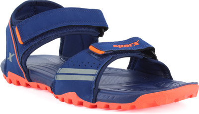 Sparx SS 556 Men Casual(Navy, Orange , 8)