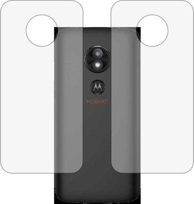 MOBART Back Screen Guard for MOTOROLA MOTO E5 SUPRA (Matte Finish)(Pack of 2)