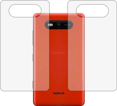 MOBART Back Screen Guard for NOKIA LUMIA 820 (Matte Finish)(Pack of 2)