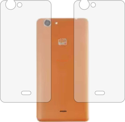 MOBART Back Screen Guard for MICROMAX E353 (CANVAS MEGA) (Matte Finish)(Pack of 2)