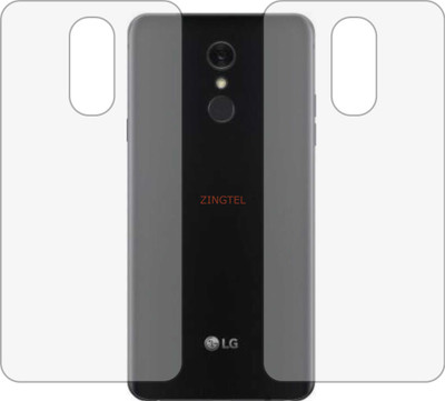 ZINGTEL Back Screen Guard for LG Q STYLUS (Matte Finish)(Pack of 2)