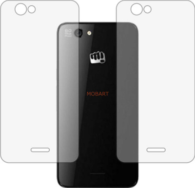 MOBART Back Screen Guard for MICROMAX CANVAS KNIGHT CAMEO A290 (Matte Finish)(Pack of 2)