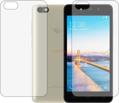 ZINGTEL Back Screen Guard for ITEL A15 (Matte Finish)(Pack of 2)