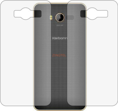 ZINGTEL Back Screen Guard for KARBONN K9 SMART ECO (Matte Finish)(Pack of 2)