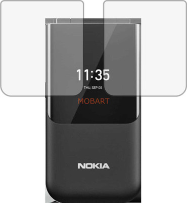 MOBART Back Screen Guard for NOKIA 2720 2019 (Matte Finish)(Pack of 2)