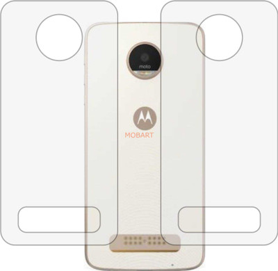 MOBART Back Screen Guard for MOTOROLA MOTO Z PLAY STYLE MOD (Matte Finish)(Pack of 2)