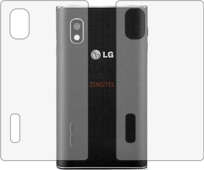 ZINGTEL Back Screen Guard for LG OPTIMUS L5 DUAL E615 (Matte Finish)(Pack of 2)