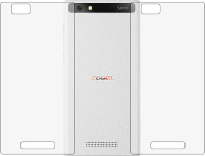 ZINGTEL Back Screen Guard for LAVA A76 PLUS (Matte Finish)(Pack of 2)