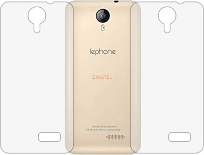 ZINGTEL Back Screen Guard for LEPHONE W15 (Matte Finish)(Pack of 2)