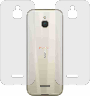 MOBART Back Screen Guard for NOKIA 8000 4G (Matte Finish)(Pack of 2)