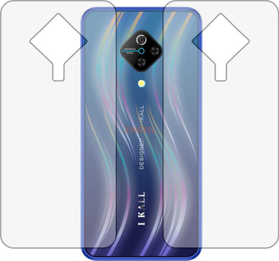 ZINGTEL Back Screen Guard for I KALL K210 (Matte Finish)(Pack of 2)