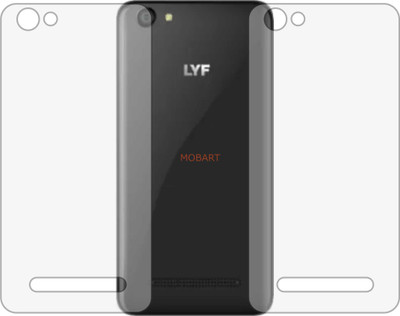 MOBART Back Screen Guard for LYF WIND 6 (LS-5009) (Matte Finish)(Pack of 2)