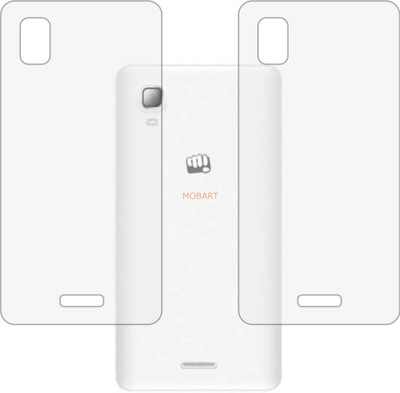 MOBART Back Screen Guard for MICROMAX A102 CANVAS DOODLE 3 (Matte Finish)(Pack of 2)