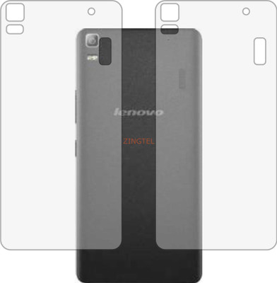 ZINGTEL Back Screen Guard for LENOVO K3 NOTE K50A40 (Matte Finish)(Pack of 2)