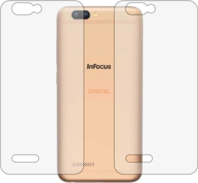 ZINGTEL Back Screen Guard for INFOCUS A3 (Matte Finish)(Pack of 2)