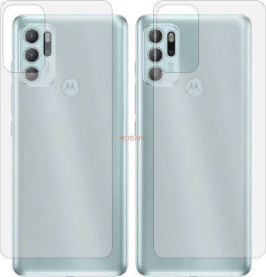 MOBART Back Screen Guard for MOTO G60 S (Matte Finish)(Pack of 2)