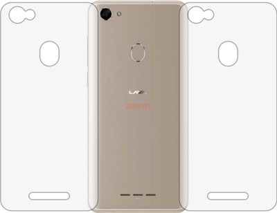 ZINGTEL Back Screen Guard for LAVA Z81 (Matte Finish)(Pack of 2)