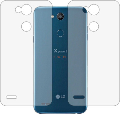 ZINGTEL Back Screen Guard for LG X POWER 3 (Matte Finish)(Pack of 2)