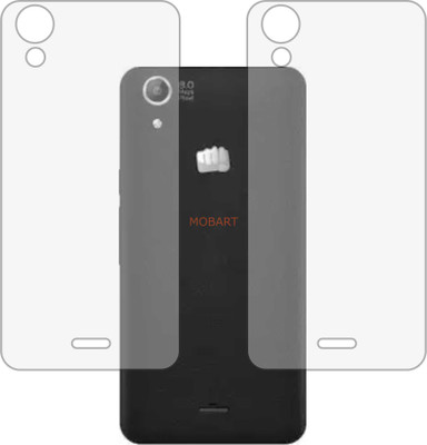 MOBART Back Screen Guard for MICROMAX CANVAS NITRO 4G E455 (Matte Finish)(Pack of 2)