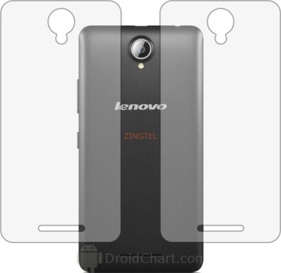 ZINGTEL Back Screen Guard for LENOVO A5000 (Matte Finish)(Pack of 2)