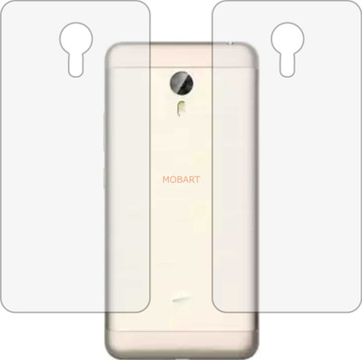 MOBART Back Screen Guard for MICROMAX CANVAS EVOK NOTE E453 (Matte Finish)(Pack of 2)