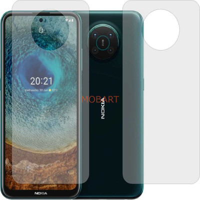 MOBART Back Screen Guard for NOKIA X10 5G (Matte Finish)(Pack of 2)