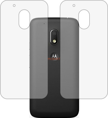 MOBART Back Screen Guard for MOTOROLA XT1643 (MOTO G4 PLUS) (Matte Finish)(Pack of 2)