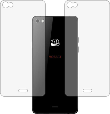 MOBART Back Screen Guard for MICROMAX CANVAS SILVER 5 Q450 (Matte Finish)(Pack of 2)