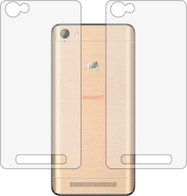 MOBART Back Screen Guard for MICROMAX VDEO 4 (Matte Finish)(Pack of 2)