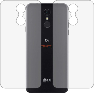ZINGTEL Back Screen Guard for LG Q7 PLUS (Matte Finish)(Pack of 2)