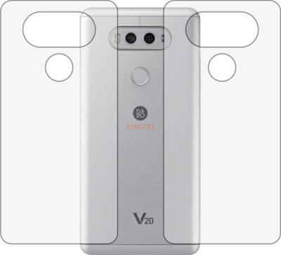 ZINGTEL Back Screen Guard for LG V20 (Matte Finish)(Pack of 2)