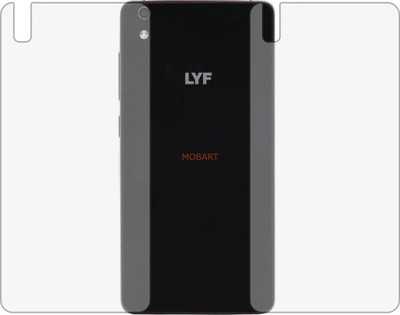 MOBART Back Screen Guard for LYF WATER F1 (Matte Finish)(Pack of 2)