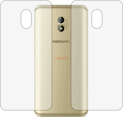 ZINGTEL Back Screen Guard for KARBONN VUE 1 (Matte Finish)(Pack of 2)