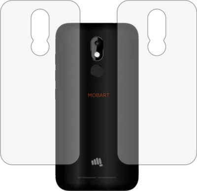 MOBART Back Screen Guard for MICROMAX SELFIE 3 E460 (Matte Finish)(Pack of 2)