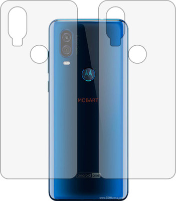 MOBART Back Screen Guard for MOTOROLA ONE VISION (Matte Finish)(Pack of 2)