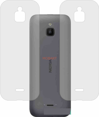 MOBART Back Screen Guard for NOKIA 6300 4G (Matte Finish)(Pack of 2)
