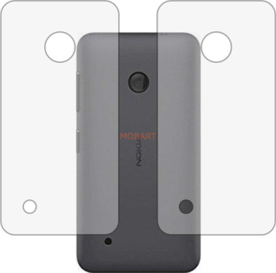 MOBART Back Screen Guard for NOKIA LUMIA 530 (Matte Finish)(Pack of 2)